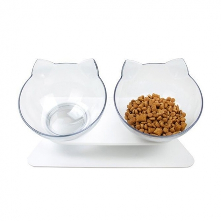 プラスチック製ペット用給餌皿