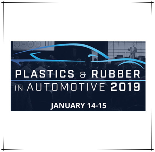 自動車用プラスチックとゴム 2019
